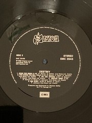 Saxon – Destiny LP VINYL HARD ROCK HEAVY METAL 1988 LP, Album