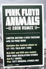 PINK FLOYD Animals 2018 Deluxe Edition Remix LP + CD + DVD + Blu-ray + Book NEW