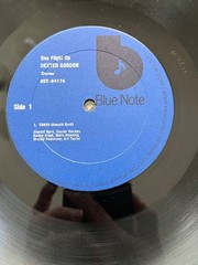 DEXTER GORDON One Flight Up BLUE NOTE LP 84176 Stereo Van Gelder Stamp