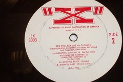 Rare 1950’s RCA X LABEL HOT JAZZ – TEAGARDEN, more