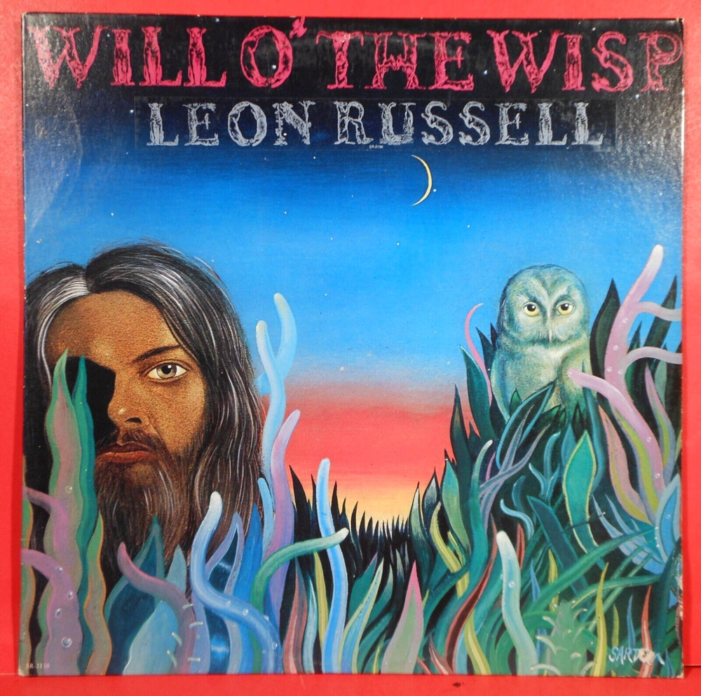 LEON RUSSELL WILL O’ THE WISP 1975 ORIGINAL PRESS GREAT CONDITION! VG+/VG+!!C
