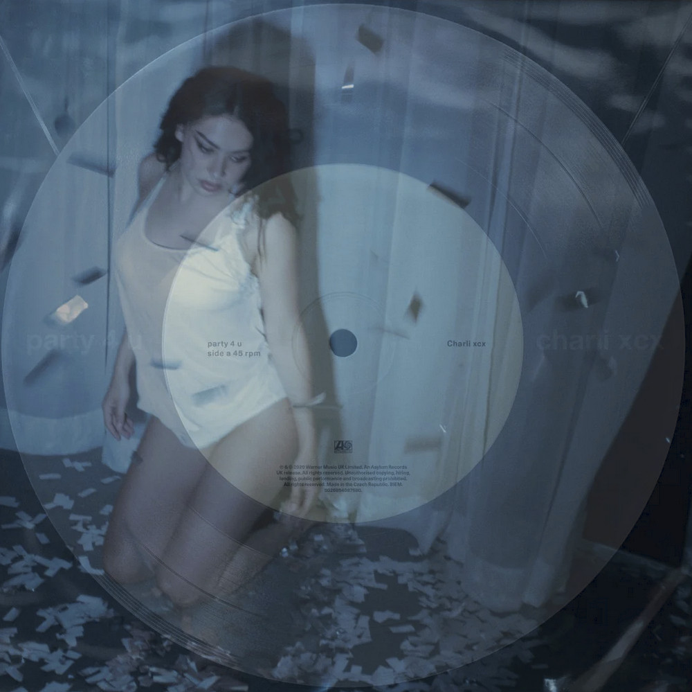 Charli XCX – Party 4 U (Crystal Clear 7″ Vinyl Single + Etching) (RSD 26)