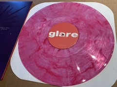 GLARE Sunset Funeral LP Nu Violet Vinyl /300-All Under Heaven Leaving Time Whirr