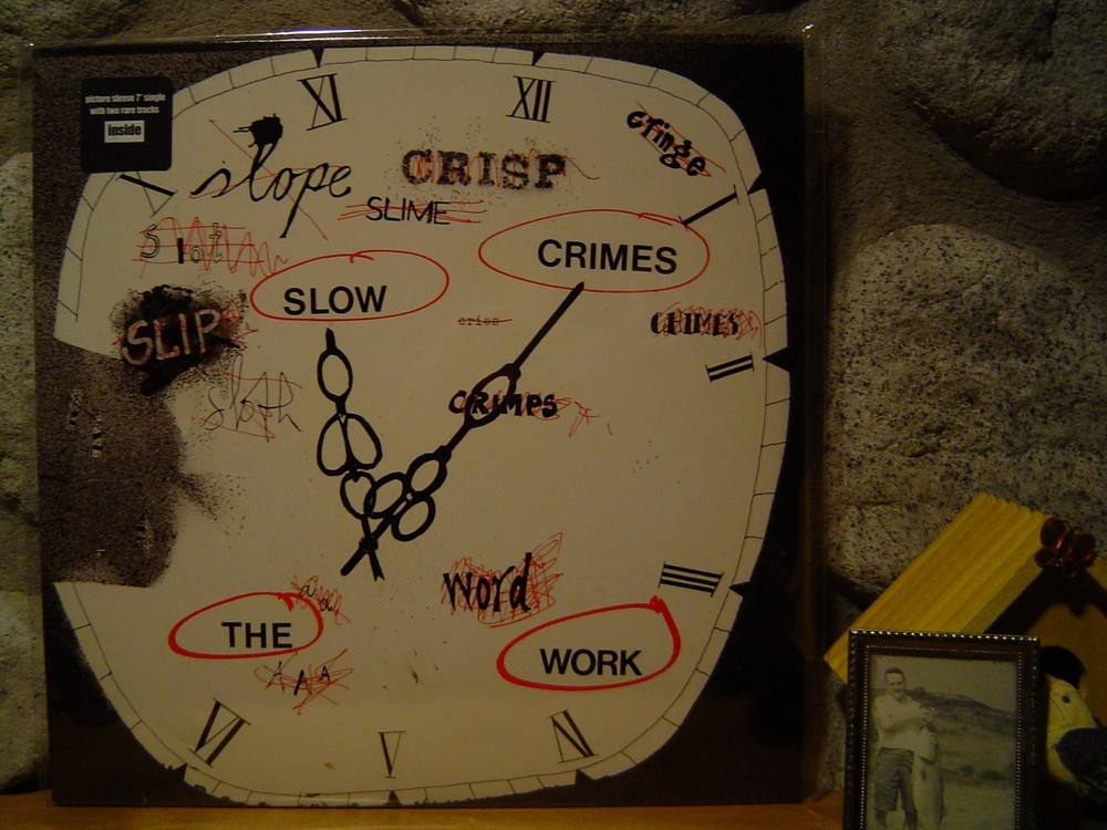 THE WORK Slow Crimes LP+7″/1982 UK/Experimental/Art Rock/Post Punk/Henry Cow/DNA