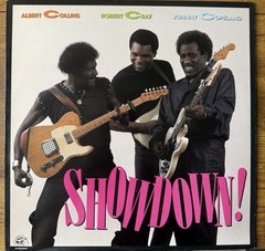 Albert Collins Robert Cray Johnny Copeland – Showdown! 1985 Vinyl LP Alligator