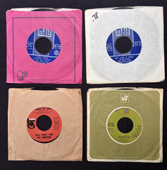 Lot of (50): Mid/Late 1960s Pop Folk Psych Rock 45 rpm (Some Promos) (VG+ to NM)