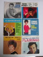 1960s POP ROCK Lot Of 53 PICTURE SLEEVES 45 RPM No Records ALL PICTURED