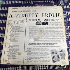 Jim Copp and Ed Brown – A FIDGETY FROLIC – LP – HAND SIGNED AUTOGRAPHED