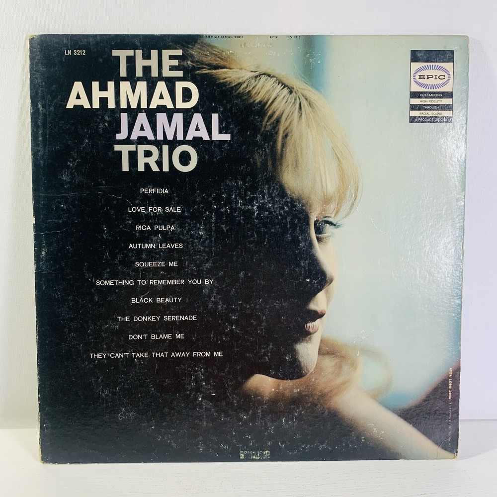 LP -The Ahmad Jamal Trio- Epic – LN 3212 US 1956