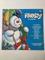 Frosty the Snowman Vinyl LP Peppermint Kandy Kids 8108 VINTAGE 1970 Christmas