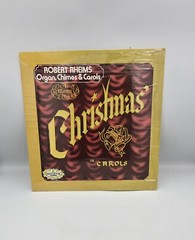 Robert Rheims Merry Christmas In Carols LP Mistletoe Stereo Holiday VG