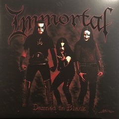 Immortal – Damned In Black LP 2024 Osmose Productions – OPLP 095 [Red] NEW *FR