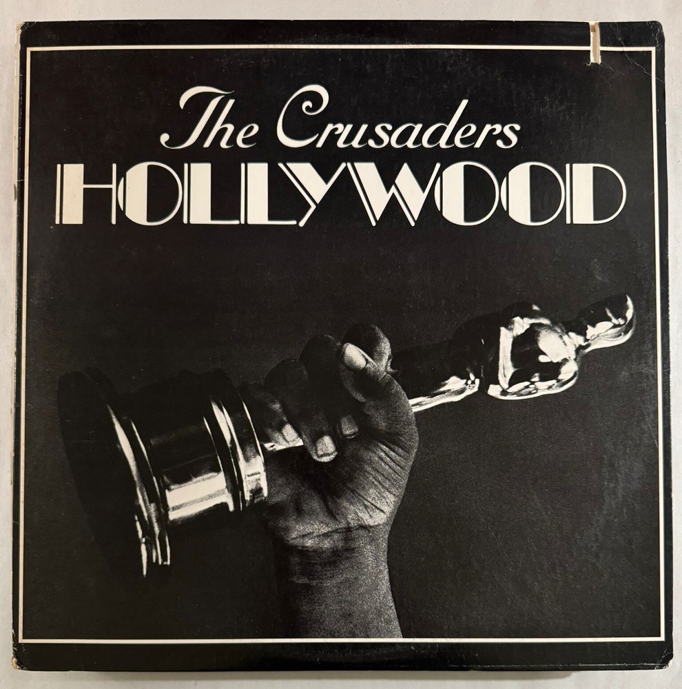 THE CRUSADERS – HOLLYWOOD – VINYL LP BLACK 1972 MOTOWN RECORDS – VG+ – A12
