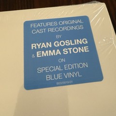 LA LA LAND Soundtrack Justin Hurwitz 2016 BLUE Vinyl Record LP NEW SEALED movie