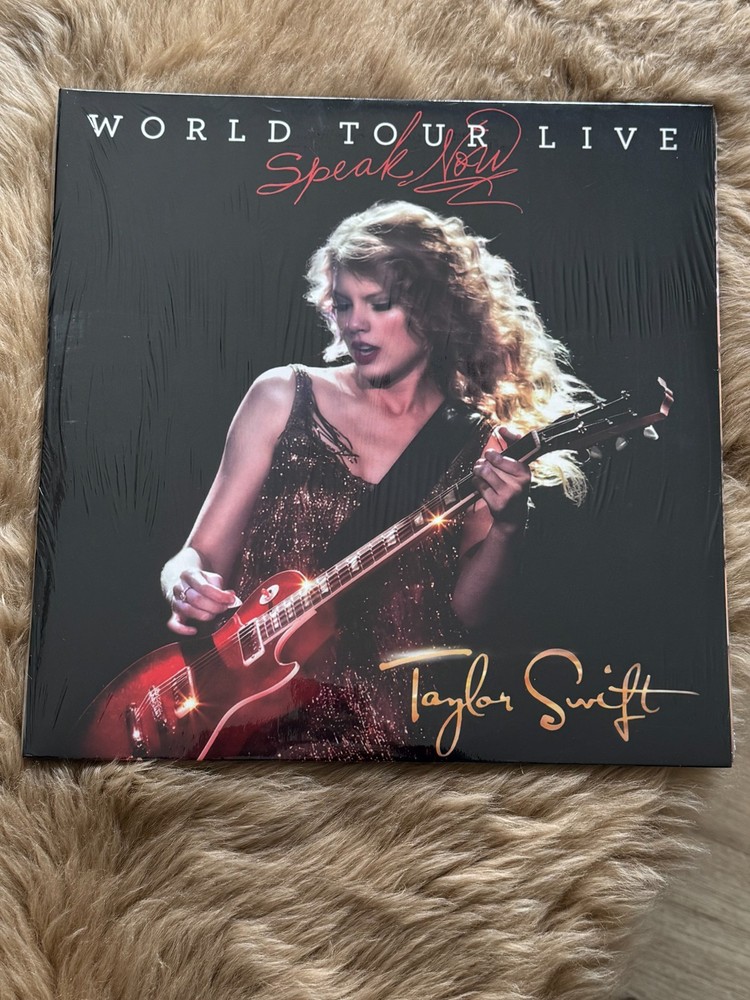 Taylor Swift Speak Now World Tour Live -2LPs – SEALED MINT