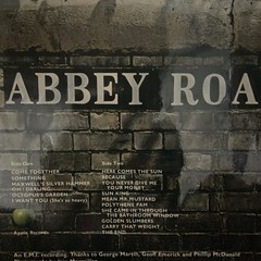 Beatles Abbey Road 1969 UK First Pressing -2/-1 G+ No Her Majesty Apple Vinyl