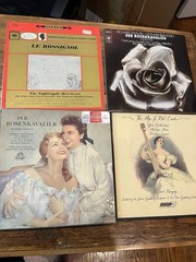 4 Classical Opera Vinyl Box Set Lot Strauss Stravinsky Sutherland