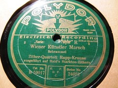 1931 Austrian HAID’S ZITHER Quartet Erwin Minnich Josef RUPP KRAUSE Polydor