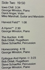 COUNTRY Original 1984 WINDHAM HILL WH-1039 GEORGE WINSTON DAROL ANGER MARK ISHAM