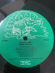 William Clarke – Blowin’ Like Hell Vinyl LP Alligator Records 1990 EX/EX
