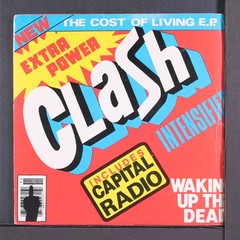CLASH: the cost of living e.p. CBS 7″ Single 45 RPM United Kingdom