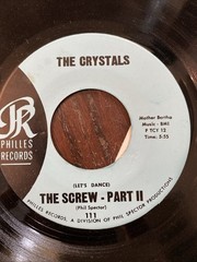 The Crystals – (Let’s Dance) The Screw Philles Records 7″ 45 vinyl SOUL w/ story