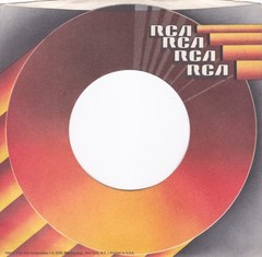 1974 RCA RECORDS LABEL ORANGE/GRAY #55 7″ 45 RPM Original Record Company Sleeve