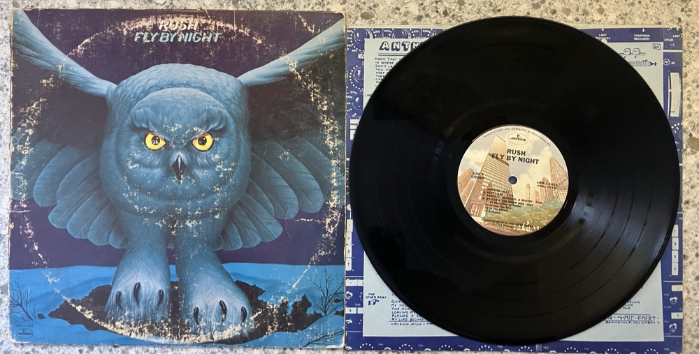 Rush – Fly By Night ; 1975 LP 1ST PRESS CT2 /T MASTERDISK G.K