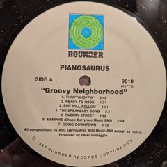 Pianosaurus – Groovy Neighborhood (LP, Album) (Very Good Plus (VG+))