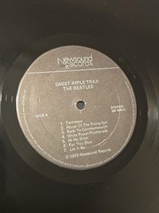 The Beatles Sweet Apple Trax Double LP Record 1975 German Error Label NR 909-1