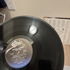 Michael Jackson Thriller Vinyl LP Album Open IN SHRINK Grammy Hype Sticker 1982