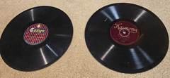 Vinyl record (78 RPM) lot of Irish, Big Band, Fox Trot, Jazz, and more
