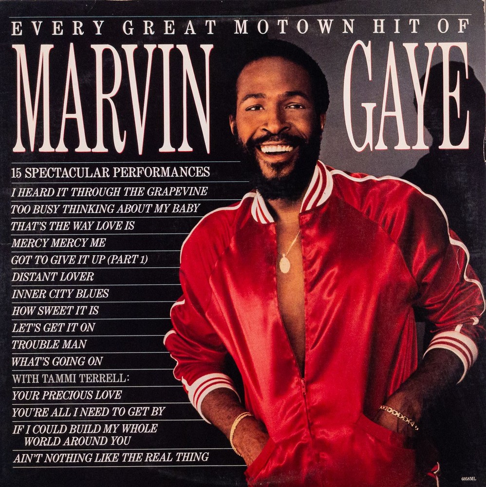 MARVIN GAYE Every Great Motown Hit of Marvin Gaye 1983 LP Vinyl : EX/VG+ 6058ML