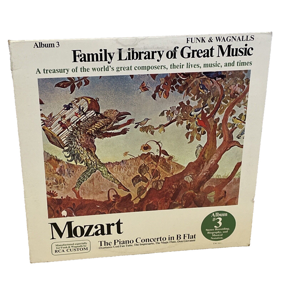 The Piano Concerto In B Flat Funk & Wagnalls Family Library Of Great Music Album