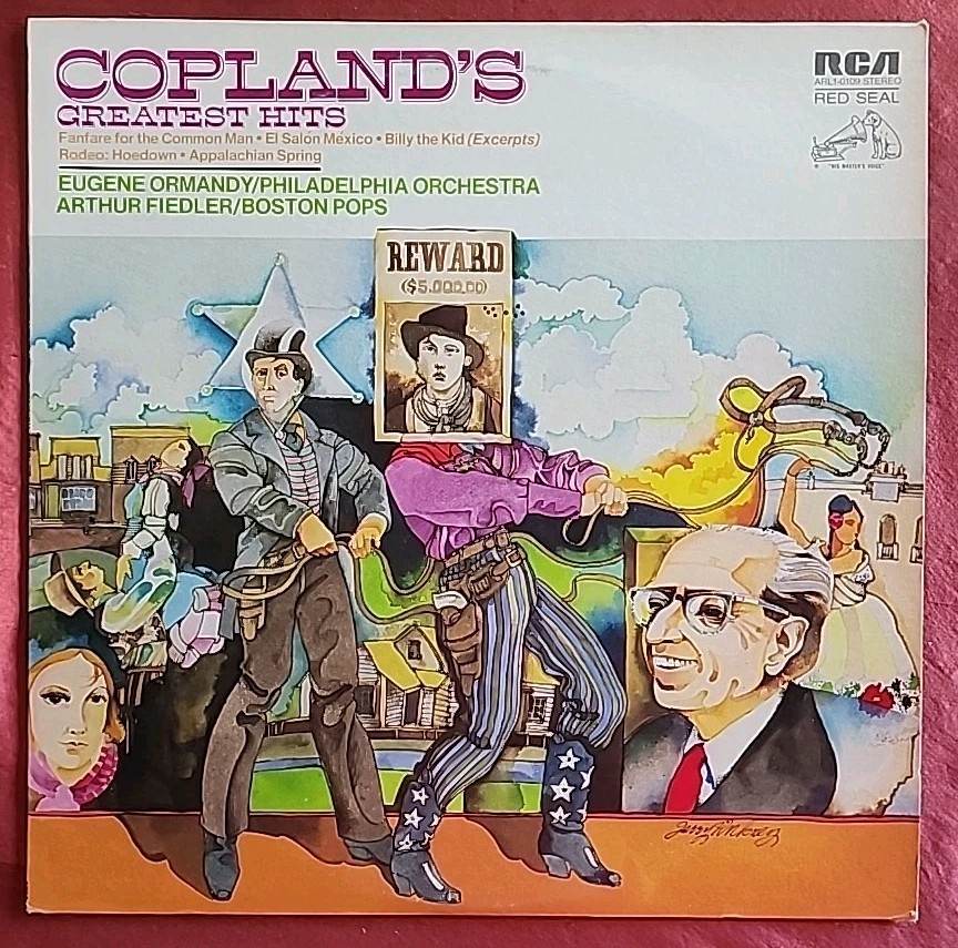 Eugene Ormandy Copland’s Greatest Hits EXCELLENT EX Vinyl LP