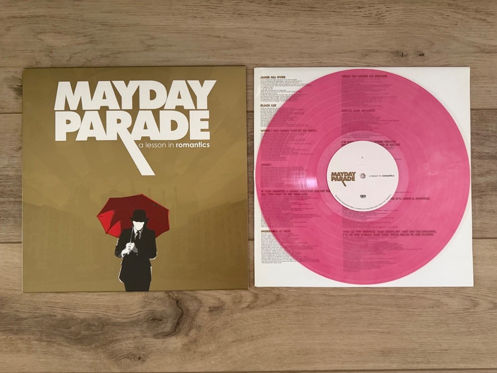Mayday Parade – A Lesson in Romantics – LE /1000 Clear w/ Blood Red Smoke (2020)