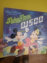 Walt Disney Productions Mickey Mouse Disco LP Vinyl Disneyland 2504 1979 12″