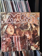 MC5 Kick Out Jams Signed LP Kramer EKS-74042 Red Label GATEFOLD Censored w/Liner