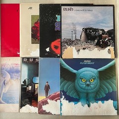 DAMAGED Rush Vinyl LP Record Albums Fly By Night 2112 Signals Hemispheres & MORE