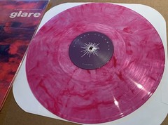 GLARE Sunset Funeral LP Nu Violet Vinyl /300-All Under Heaven Leaving Time Whirr