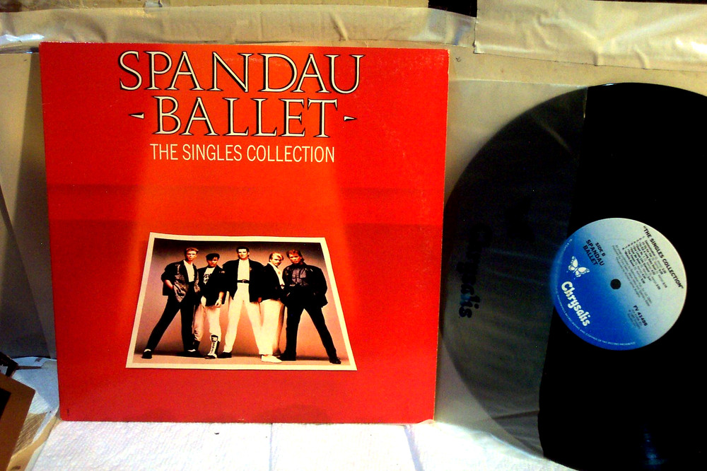 SPANDAU BALLET LP “The Singles Collection” ORIGINAL 1985 CHRYSALIS w “True” EX