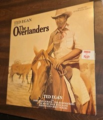 Ted Egan Presents The Overlanders LP 1982 EMI Records Australia) VG+/EX Import