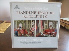 Johann Sebastian Bach Brandenburgische Konzerte 1-6 – Telefunken 2 LPs NM $14.95