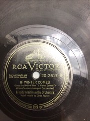Freddy Martin: The Dickey-Bird Song / If Winter Comes – RCA Victor 20-2617 10″ #