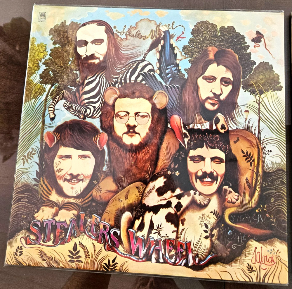 Stealers Wheel Self Titled Debut Album Vinyl LP Record sp 4377 (A&M) 1972