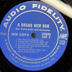 RON RICHARDELLO A Brand New Bag (1968) AUDIO FIDELITY groovy accordion