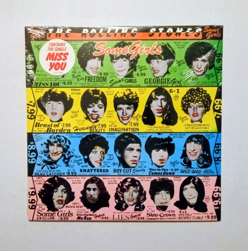 SEALED – THE ROLLING STONES – SOME GIRLS – 1978 ORIGINAL 1ST PRESSING Lucy Cover
