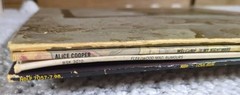Classic Rock ’70s (4) LP Lot: LED ZEPPELIN IV, Fleetwood Mac, Alice Cooper, KISS