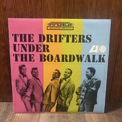 THE DRIFTERS~UNDER THE BOARDWALK~RARE ’66 ATLANTIC 1A/1A STEREO LP Very Good