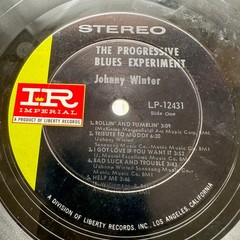 Johnny Winter – The Progressive Blues Experiment EX/VG 1969 Ultrasonic Clean